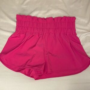 No Boundaries Pink Athletic Shorts